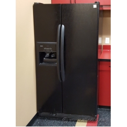 Kenmore Black Side by Side 2 Door Fridge with Water / Ice Maker